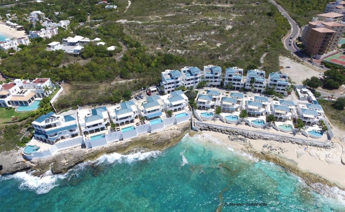 Aria picture of Shore Pointe Cupecoy St. Maarten, beachfront Real Estate 